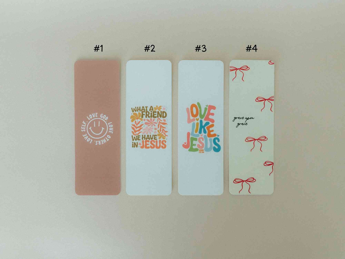 Christian Bookmark Set #2, Cute Bookmarks, Bible Bookmarks, Christian Bookmark, Christian Gifts