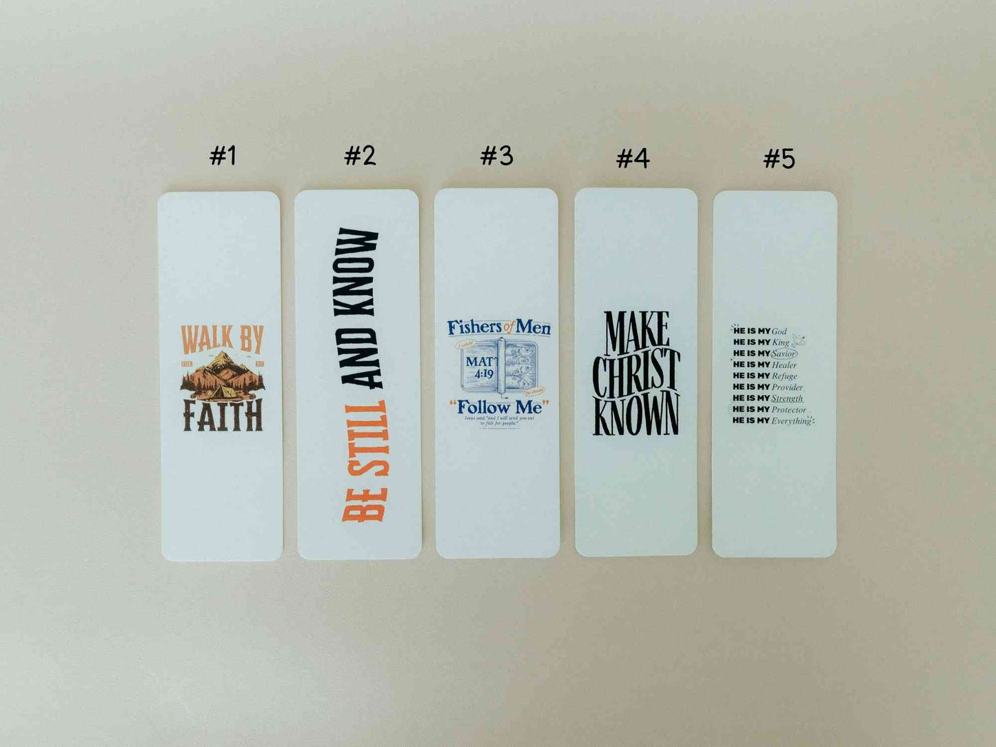 Christian Bookmark Set #3, Cute Bookmarks, Bible Bookmarks, Christian Bookmark, Christian Gifts