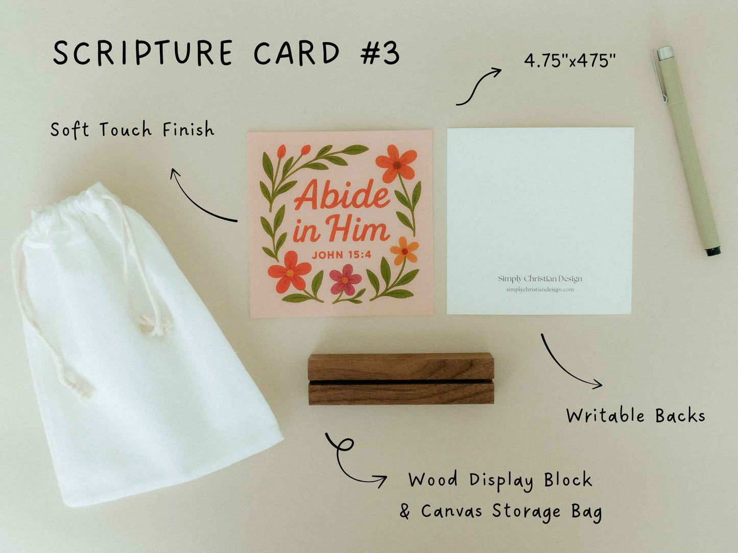 Create Your Own Scripture Card Set #5, Faith Encouragement Cards, Scripture Cards Set, Christian Gifts