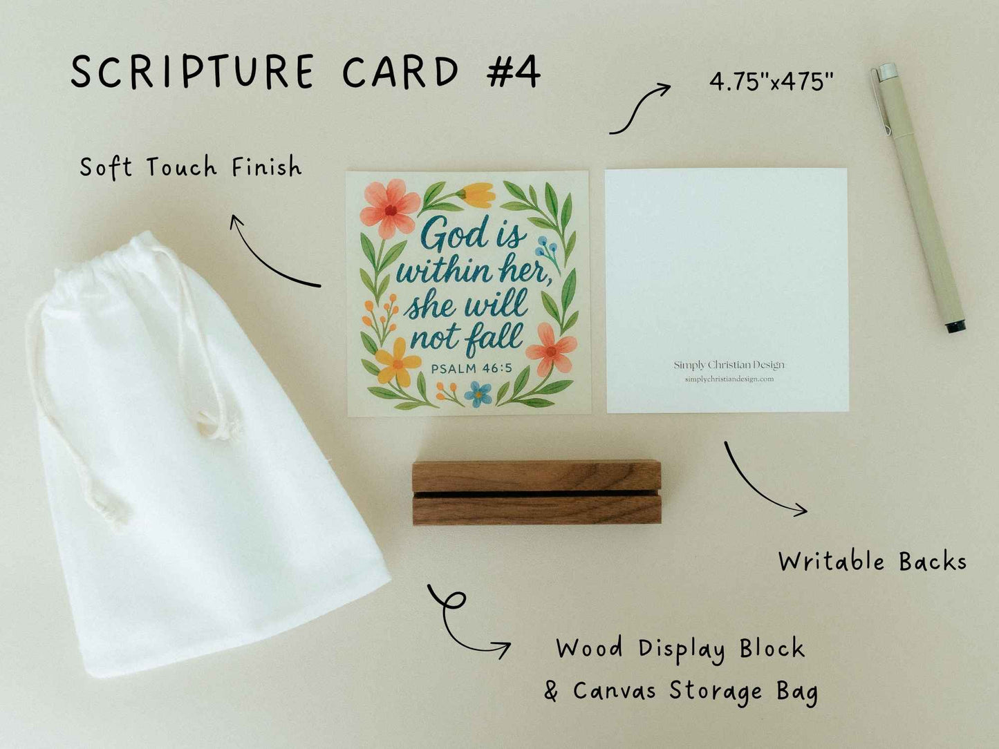 Create Your Own Scripture Card Set #5, Faith Encouragement Cards, Scripture Cards Set, Christian Gifts