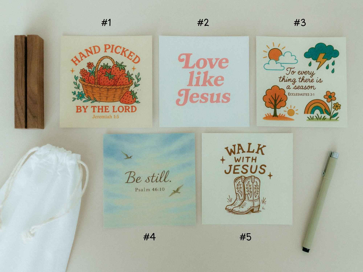 Create Your Own Scripture Card Set #1, Faith Encouragement Cards, Scripture Cards Set, Christian Gifts