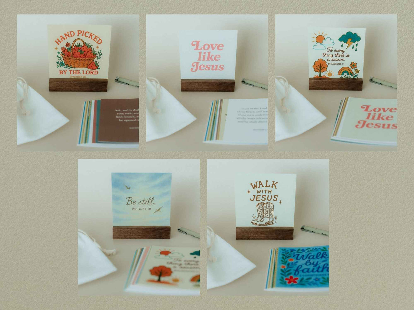 Create Your Own Scripture Card Set #1, Faith Encouragement Cards, Scripture Cards Set, Christian Gifts