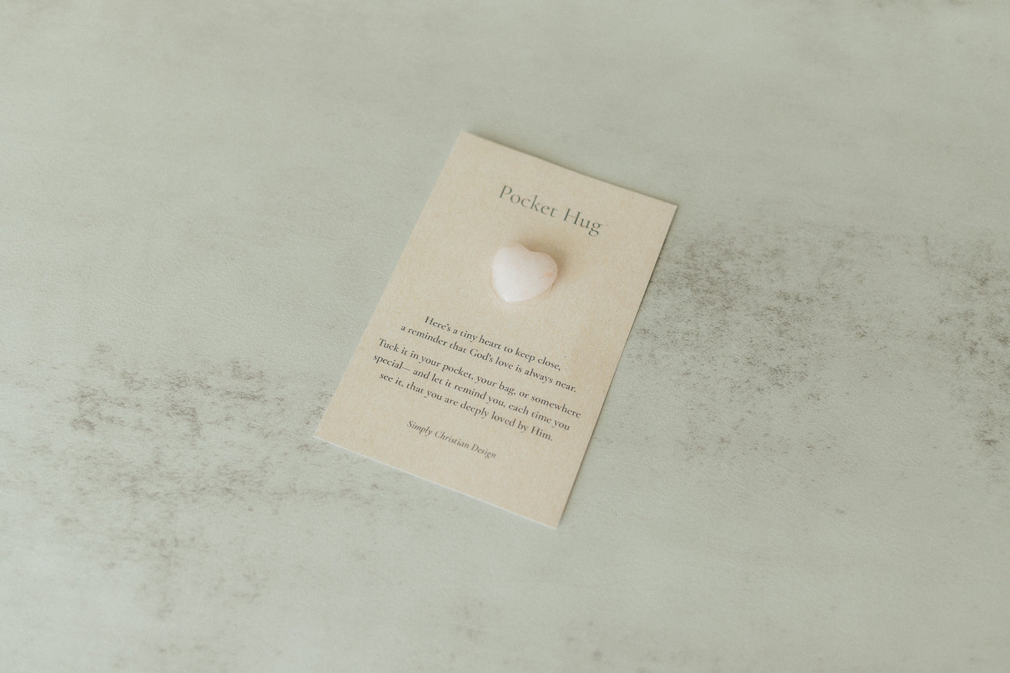 Pocket Hug, Ministering Handout, Christian Gifts