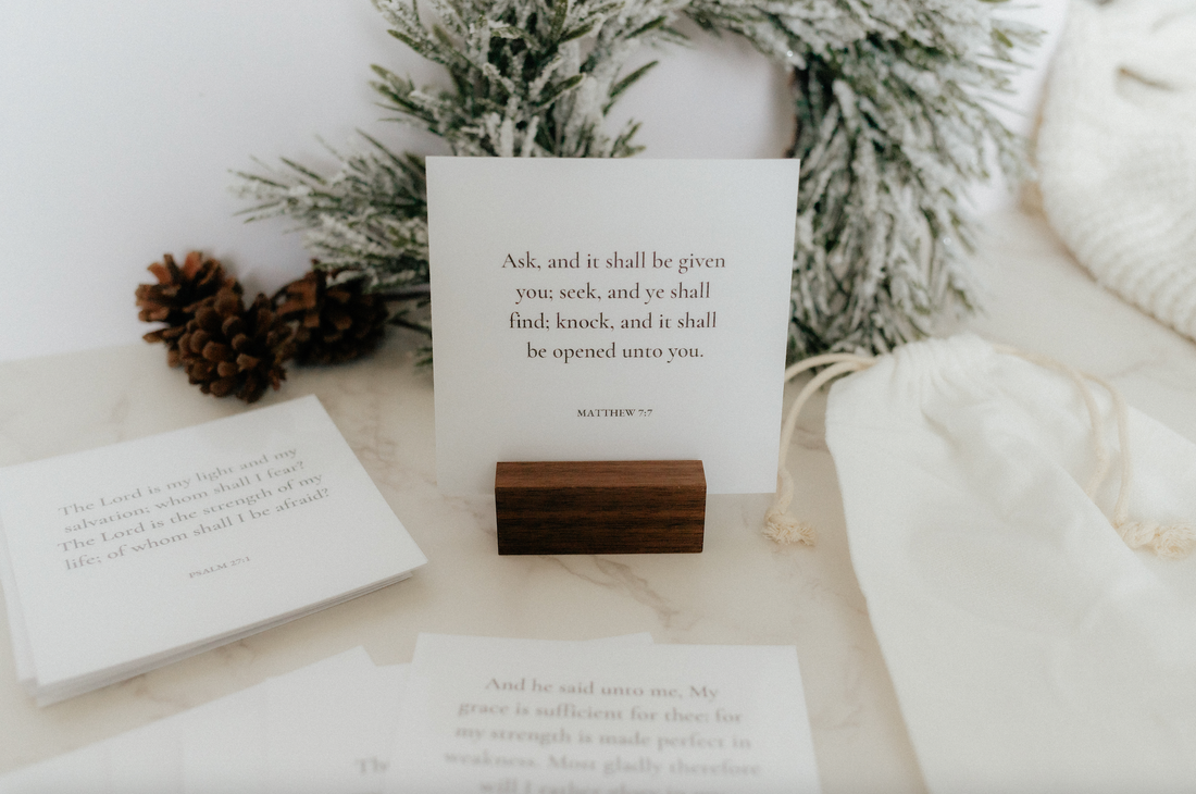 The Power of Scripture Memorization: How Our Scripture Cards Can Strengthen Your Faith