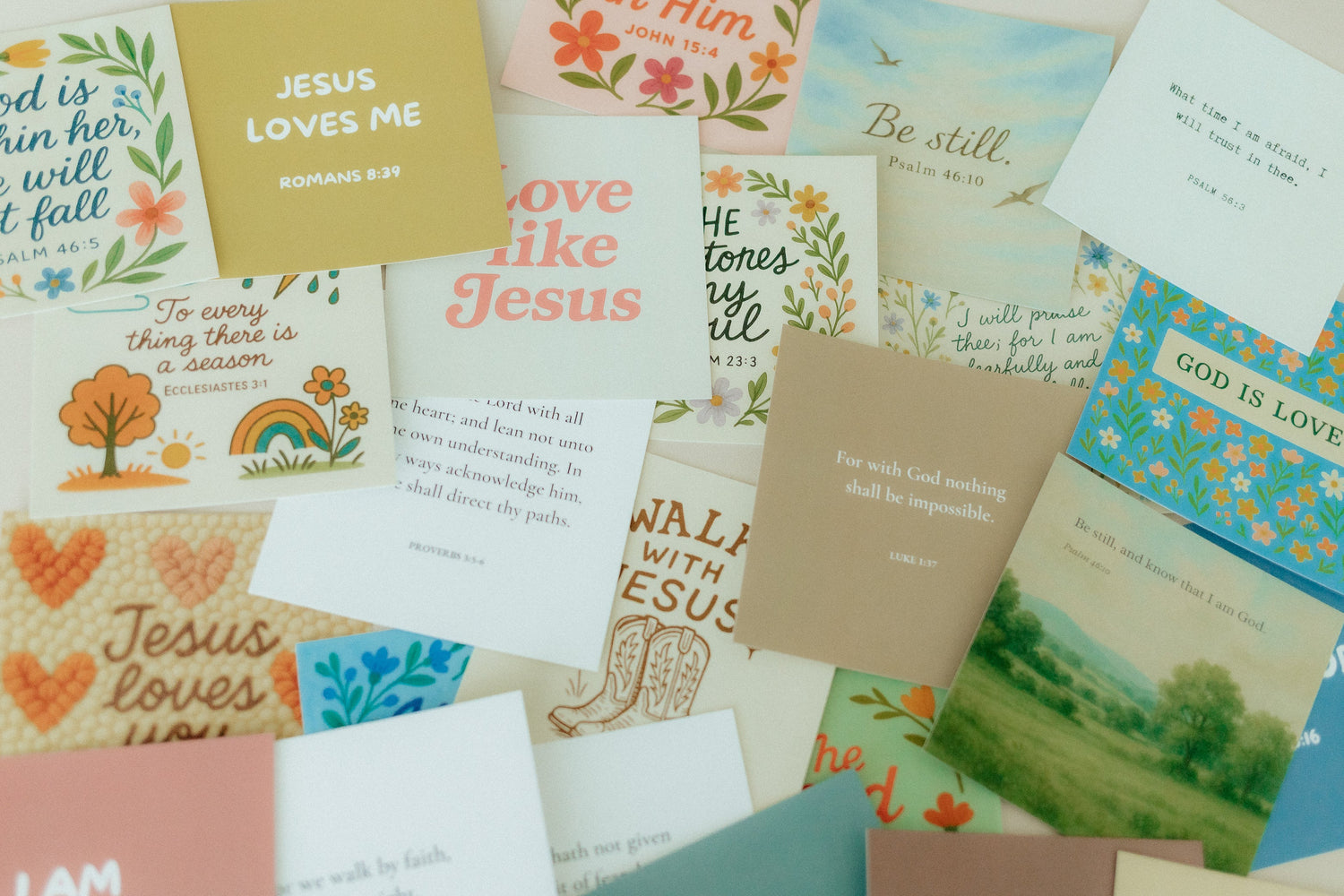 Create Your Own Scripture Card Set
