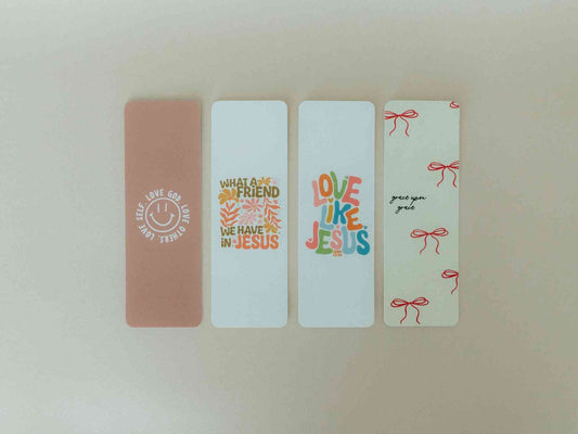 Christian Bookmark Set #2, Cute Bookmarks, Bible Bookmarks, Christian Bookmark, Christian Gifts