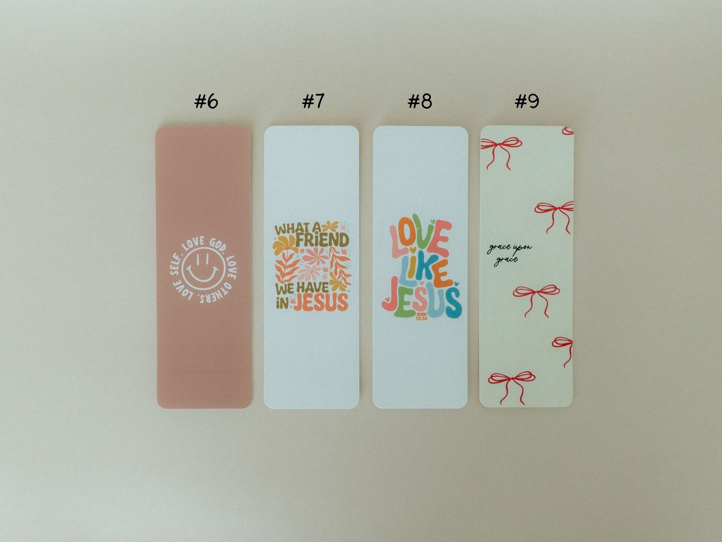 Christian Bookmark Set #2, Cute Bookmarks, Bible Bookmarks, Christian Bookmark, Christian Gifts