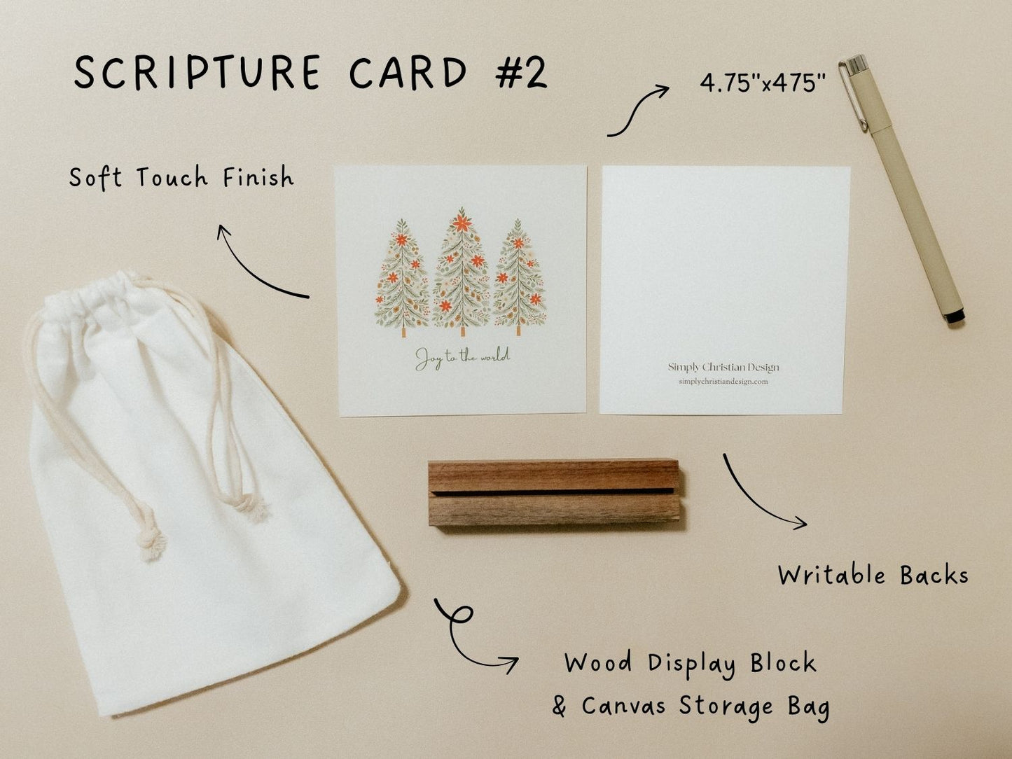 Create Your Own Scripture Card Set #7, Christmas Faith Encouragement Cards, Scripture Cards Set, Christian Gifts