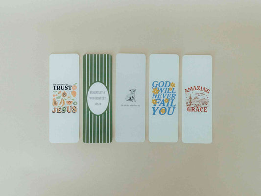 Christian Bookmark Set #1, Cute Bookmarks, Bible Bookmarks, Christian Bookmark, Christian Gifts