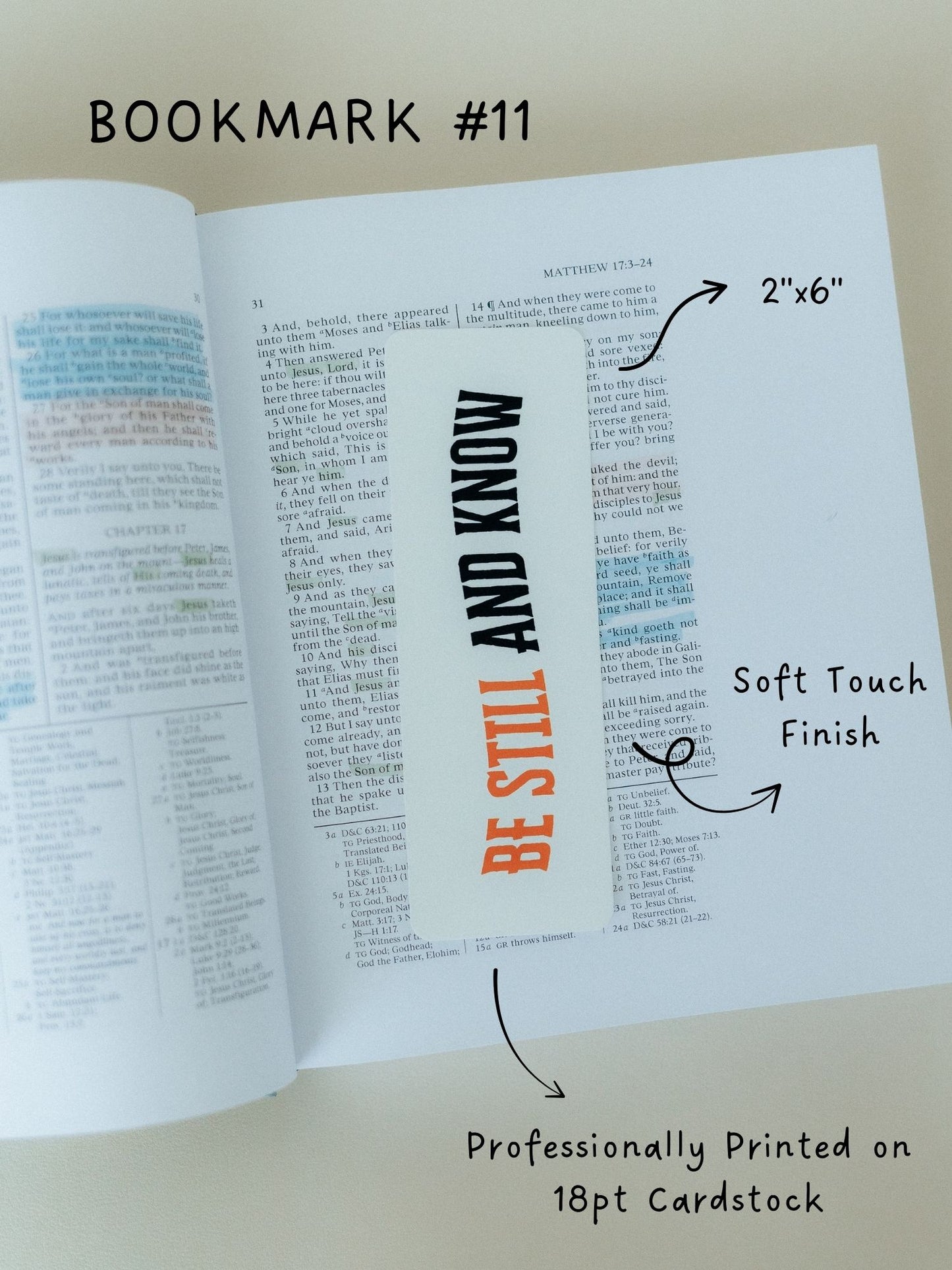 Christian Bookmark Set #3, Cute Bookmarks, Bible Bookmarks, Christian Bookmark, Christian Gifts