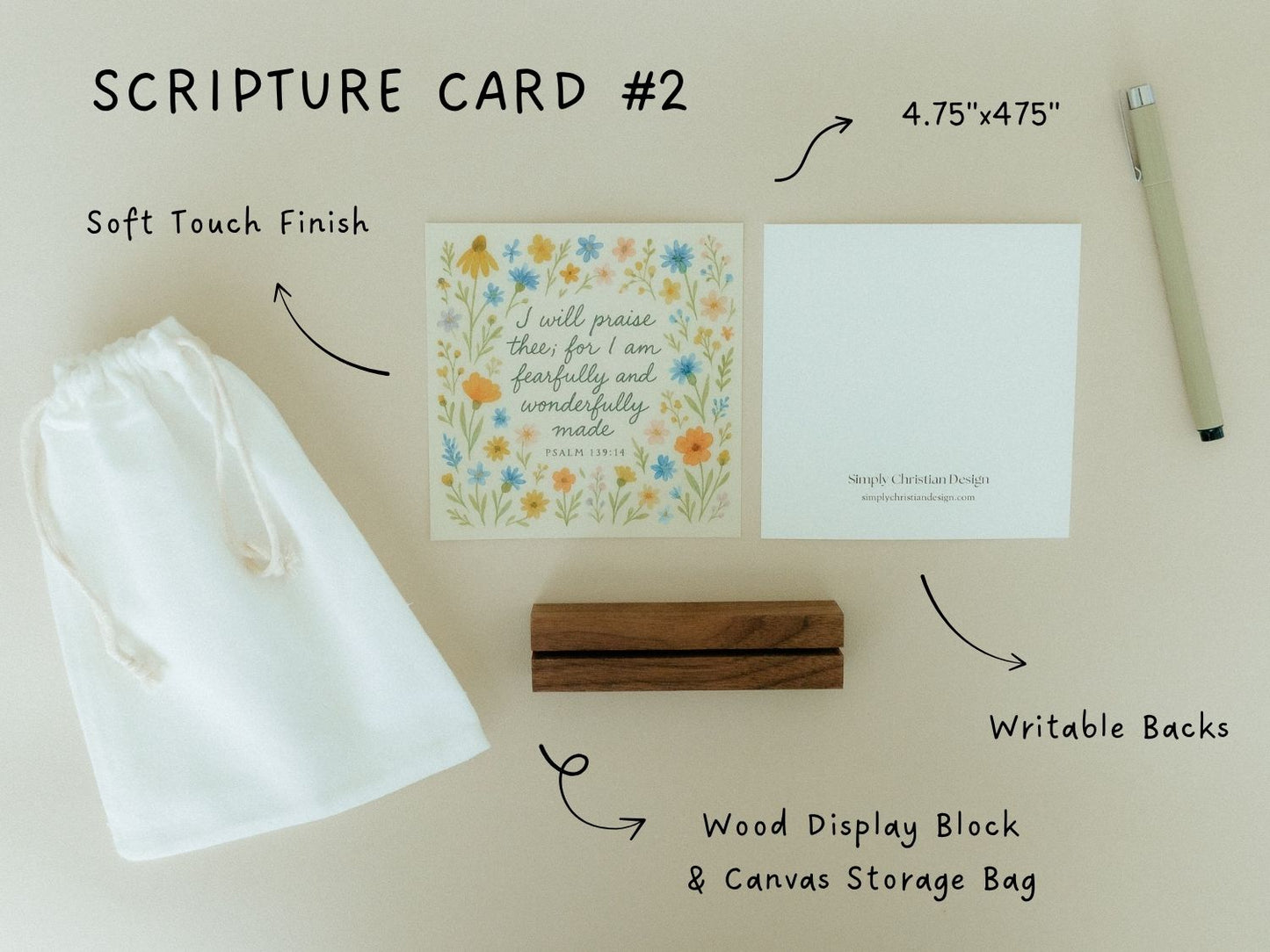 Create Your Own Scripture Card Set #4, Faith Encouragement Cards, Scripture Cards Set, Christian Gifts