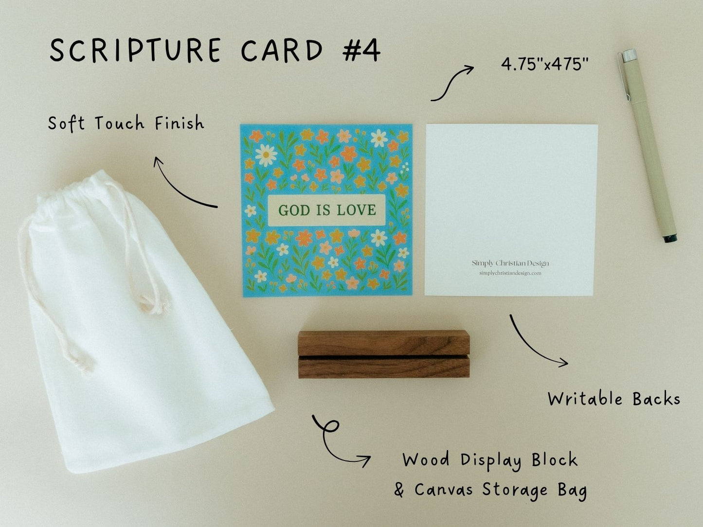 Create Your Own Scripture Card Set #4, Faith Encouragement Cards, Scripture Cards Set, Christian Gifts