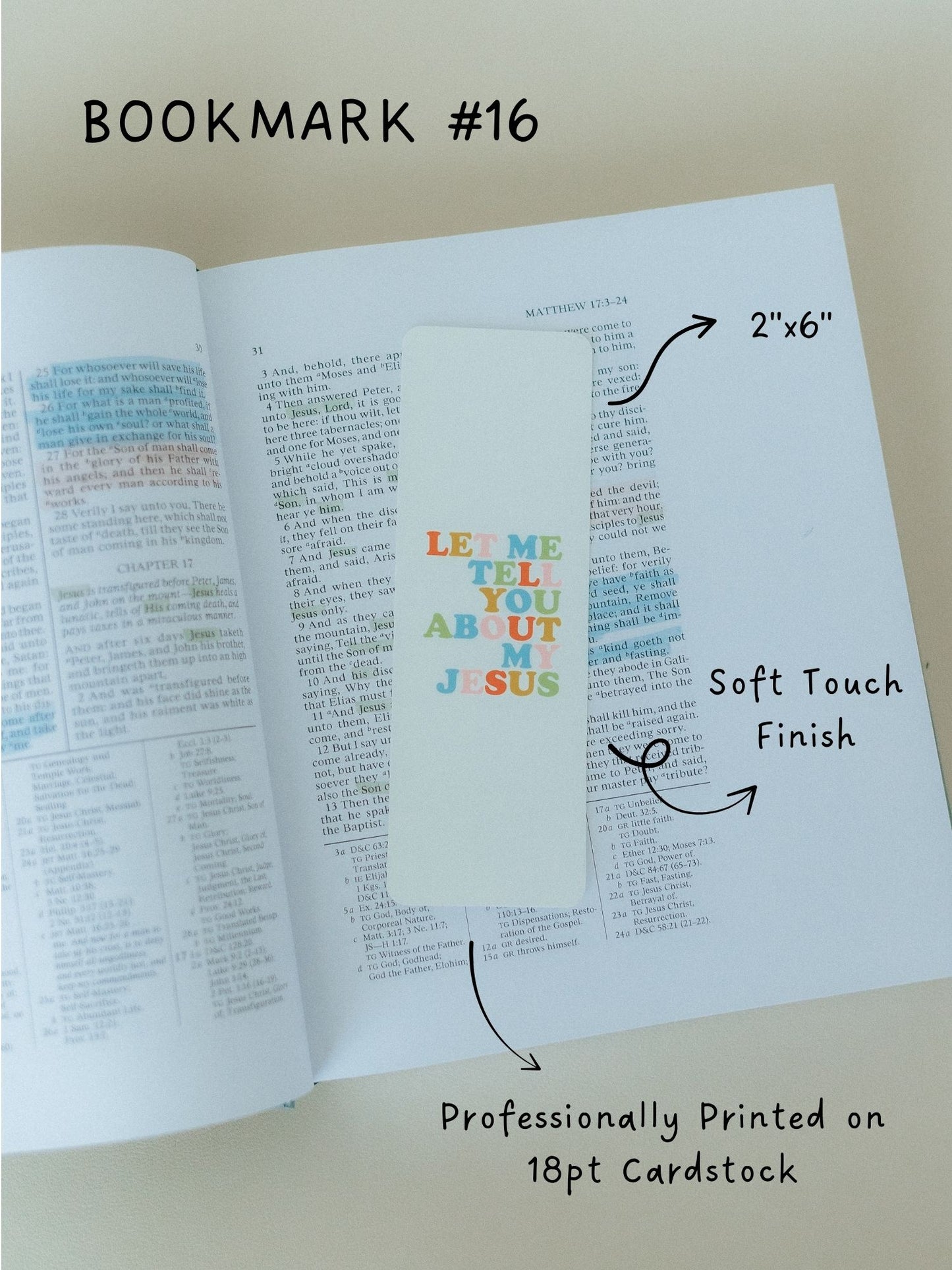 Christian Bookmark Set #4, Cute Bookmarks, Bible Bookmarks, Christian Bookmark, Christian Gifts