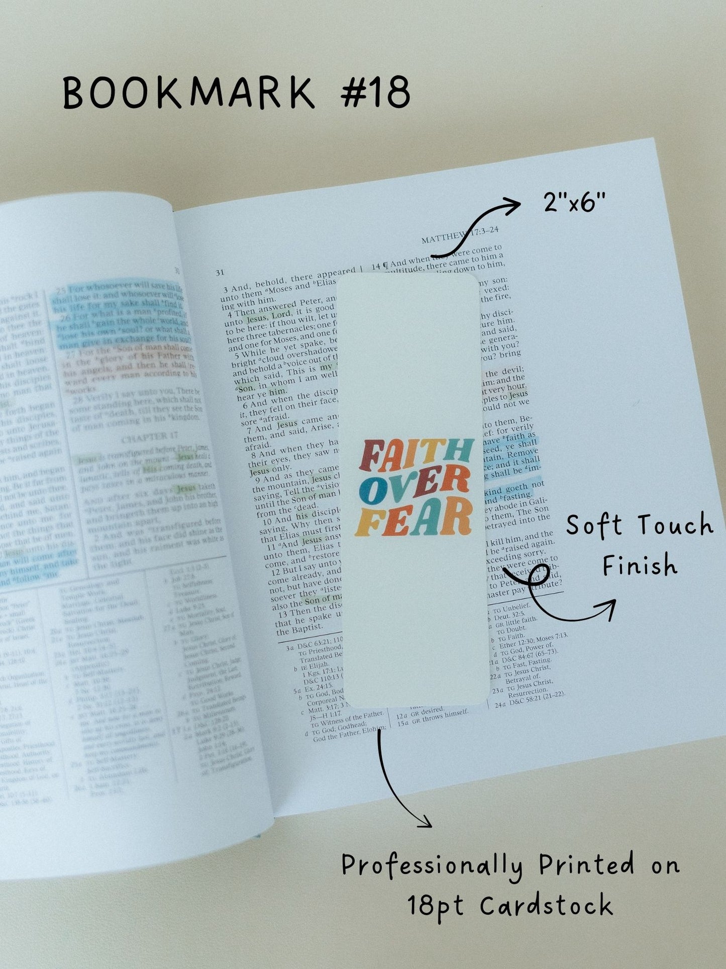 Christian Bookmark Set #4, Cute Bookmarks, Bible Bookmarks, Christian Bookmark, Christian Gifts