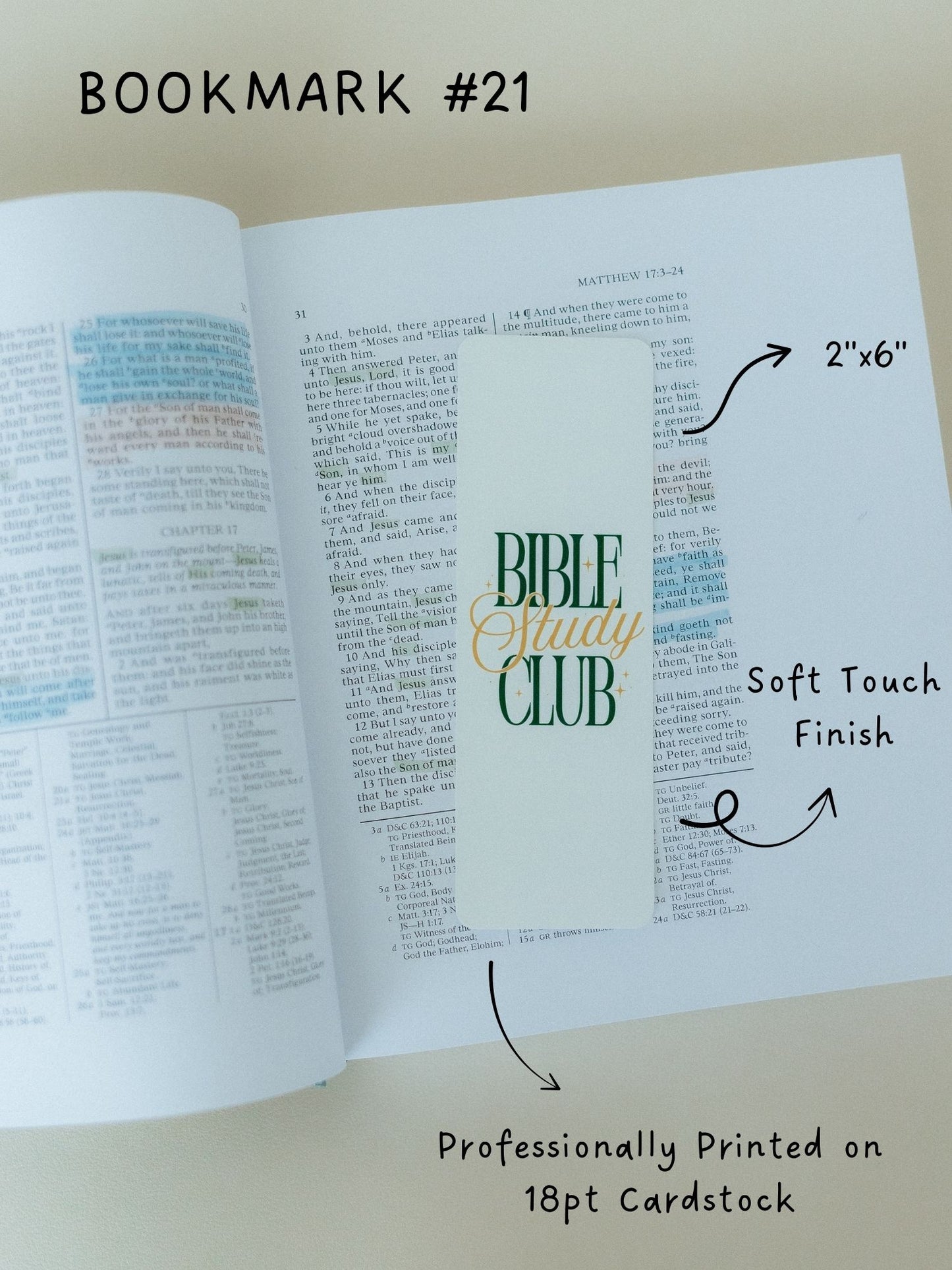 Christian Bookmark Set #5, Cute Bookmarks, Bible Bookmarks, Christian Bookmark, Christian Gifts