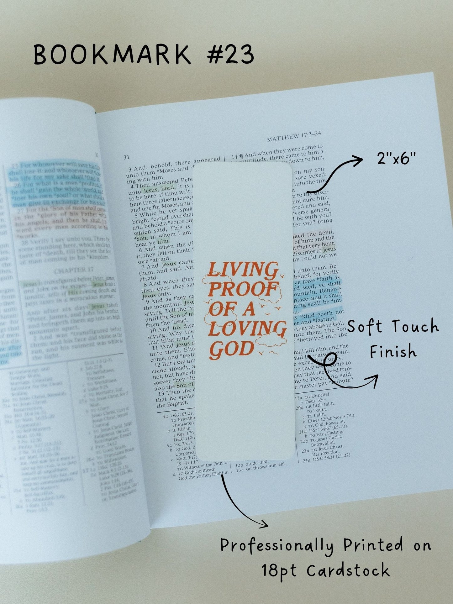 Christian Bookmark Set #5, Cute Bookmarks, Bible Bookmarks, Christian Bookmark, Christian Gifts