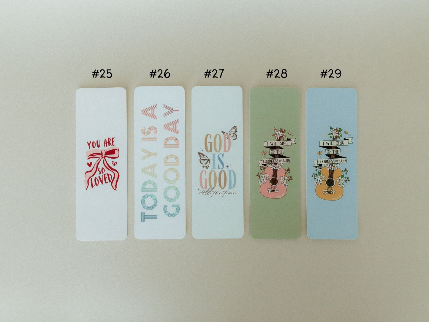 Christian Bookmark Set #6, Cute Bookmarks, Bible Bookmarks, Christian Bookmark, Christian Gifts