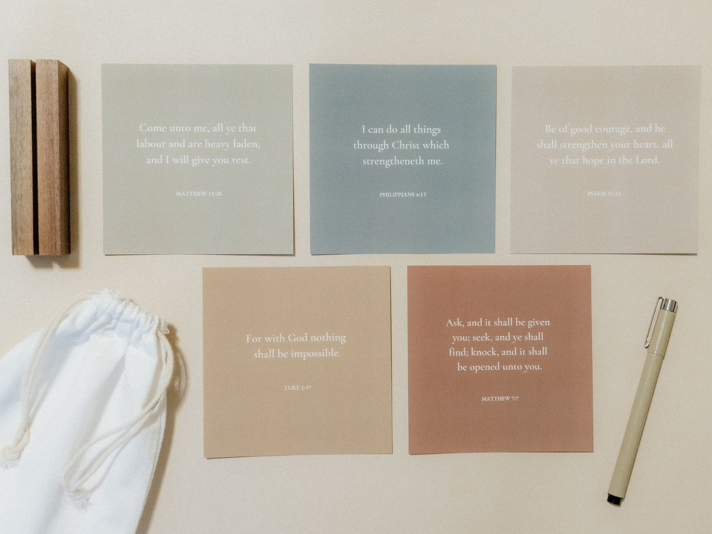 Create Your Own Scripture Card Set #9, Faith Encouragement Cards, Scripture Cards Set, Christian Gifts