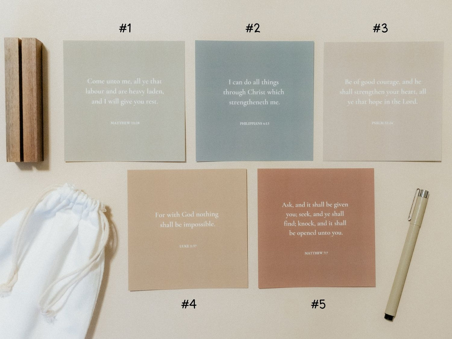 Create Your Own Scripture Card Set #9, Faith Encouragement Cards, Scripture Cards Set, Christian Gifts