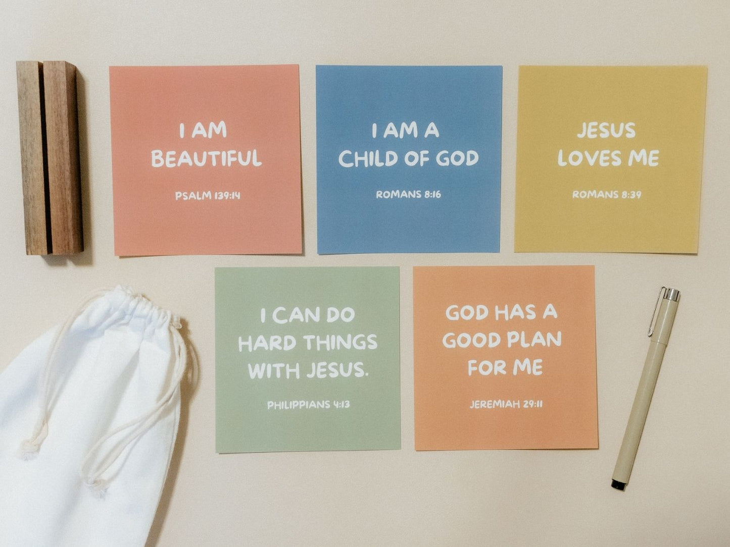 Create Your Own Scripture Card Set #10, Faith Encouragement Cards, Scripture Cards Set, Christian Gifts