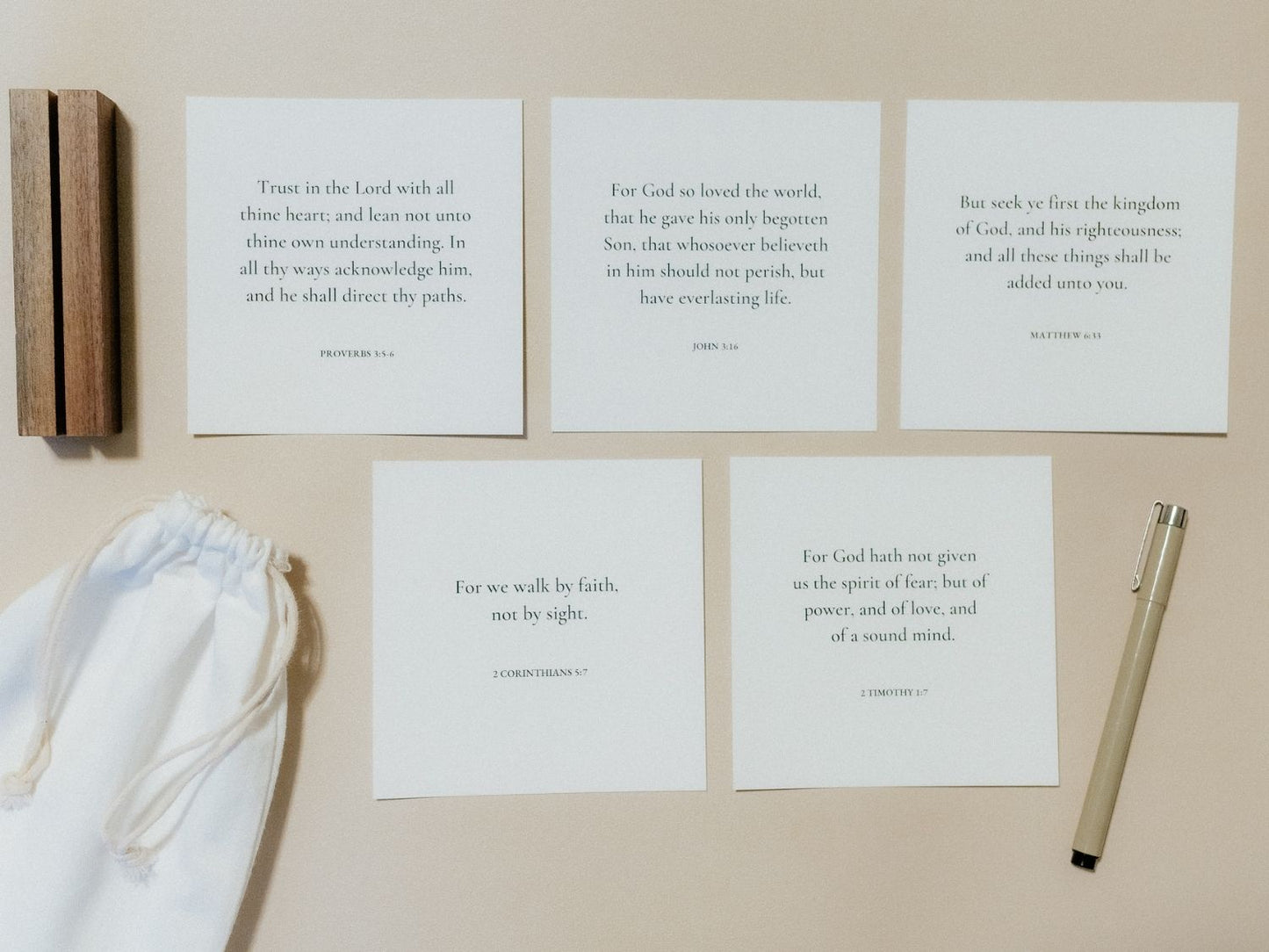Create Your Own Scripture Card Set #11, Faith Encouragement Cards, Scripture Cards Set, Christian Gifts