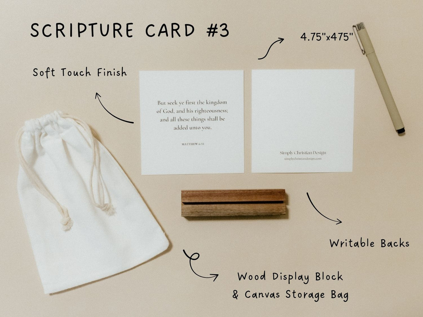 Create Your Own Scripture Card Set #11, Faith Encouragement Cards, Scripture Cards Set, Christian Gifts