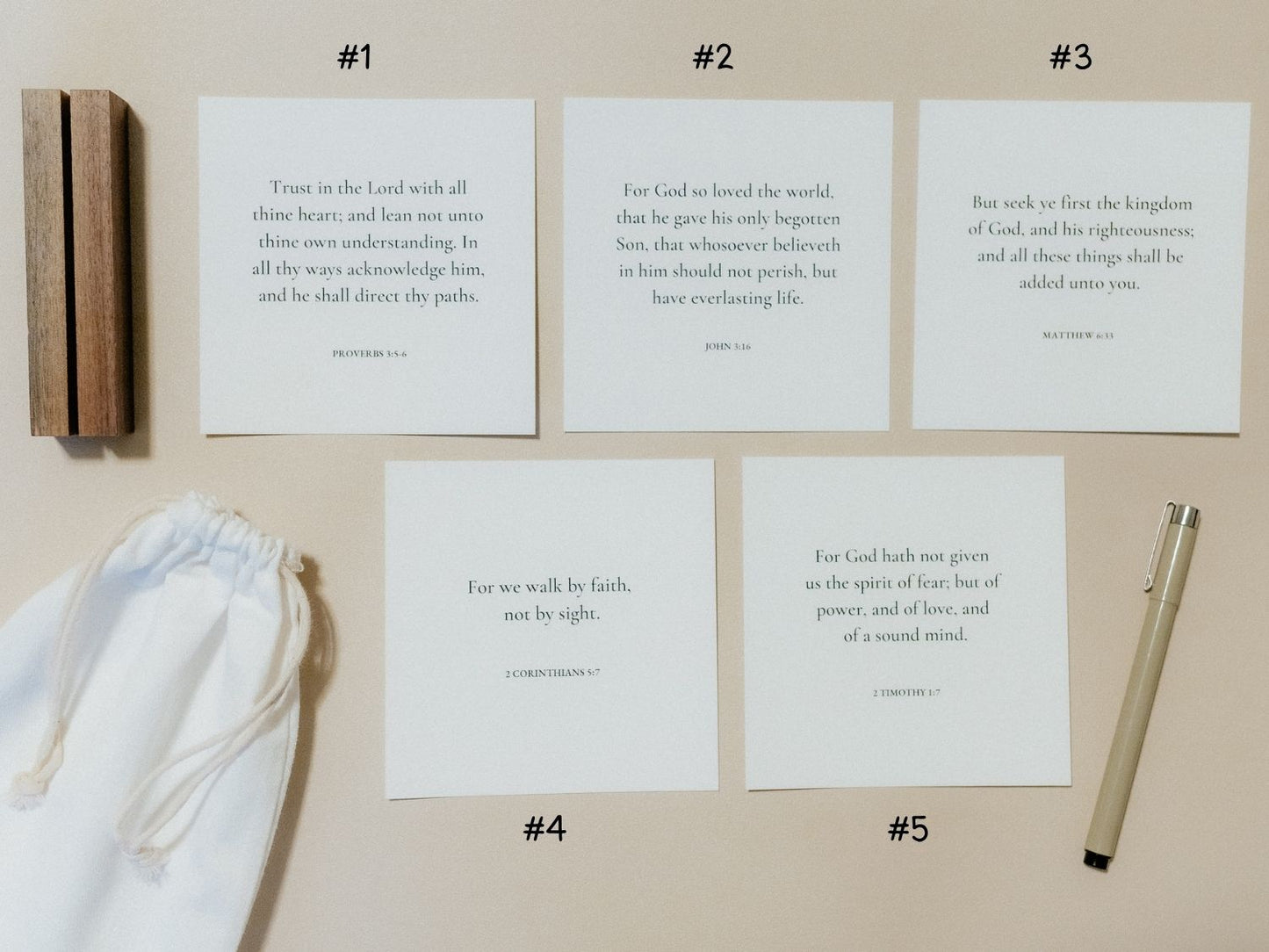 Create Your Own Scripture Card Set #11, Faith Encouragement Cards, Scripture Cards Set, Christian Gifts