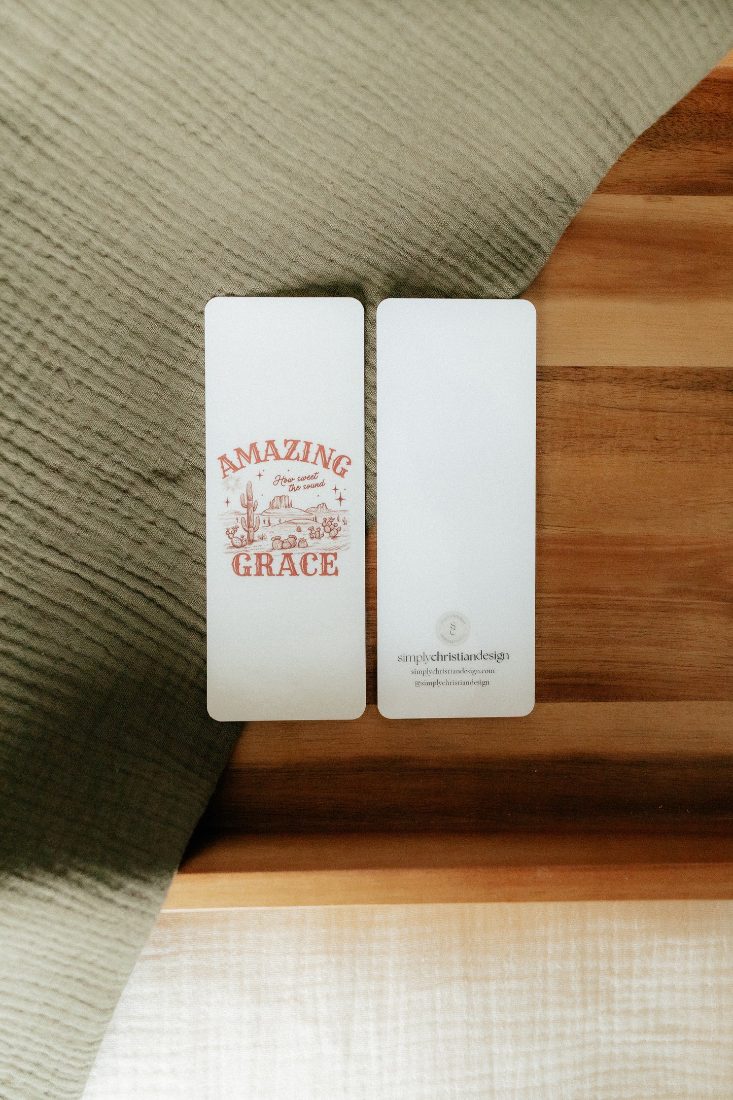Amazing Grace, Christian Bookmark