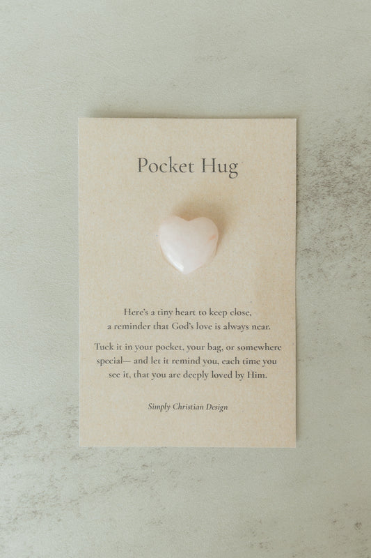 Pocket Hug, Ministering Handout, Christian Gifts