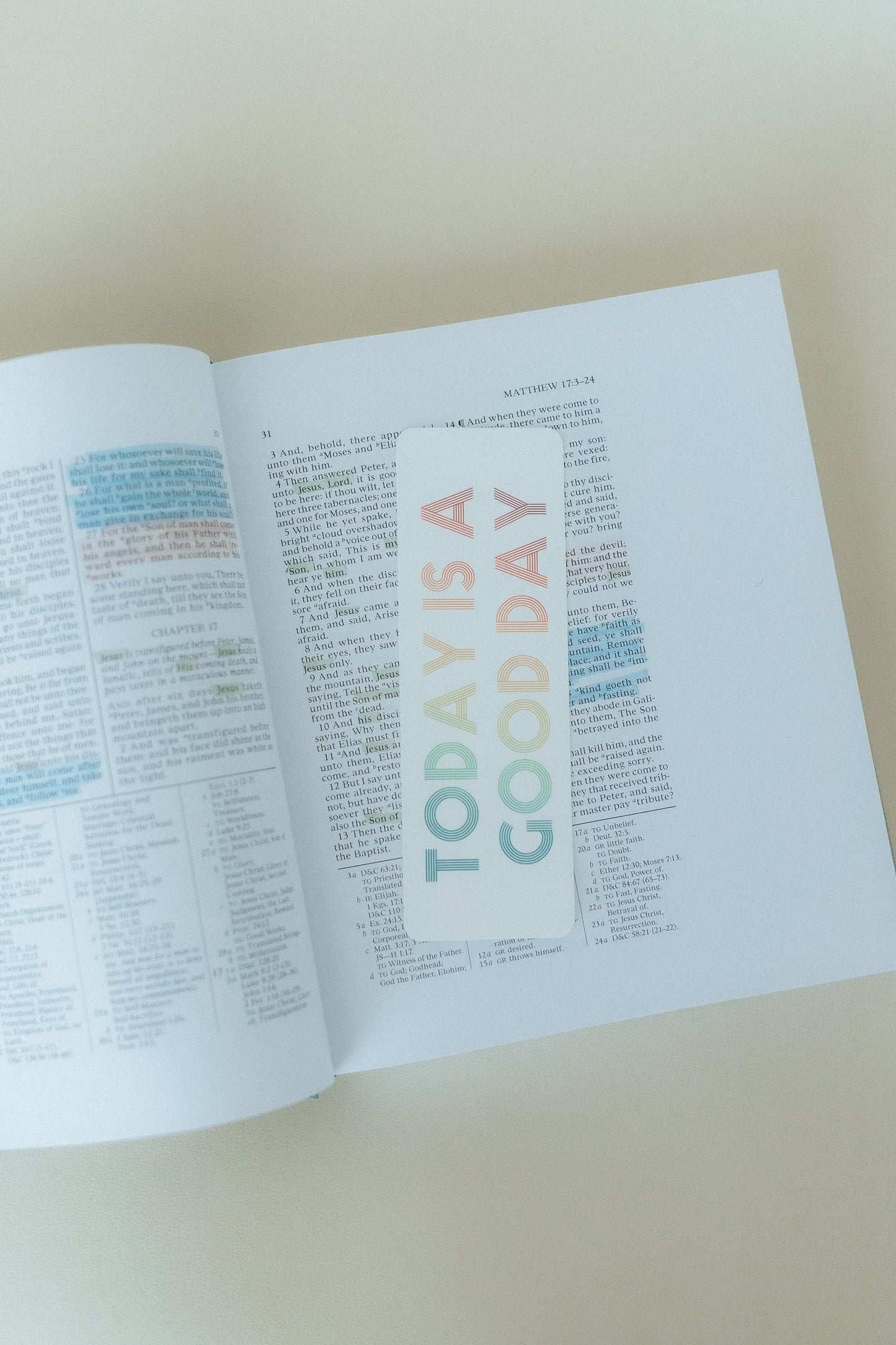Good Day, Christian Bookmark