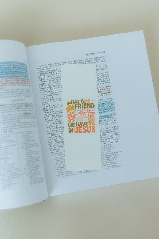 What a Friend We Have In Jesus, Christian Bookmark