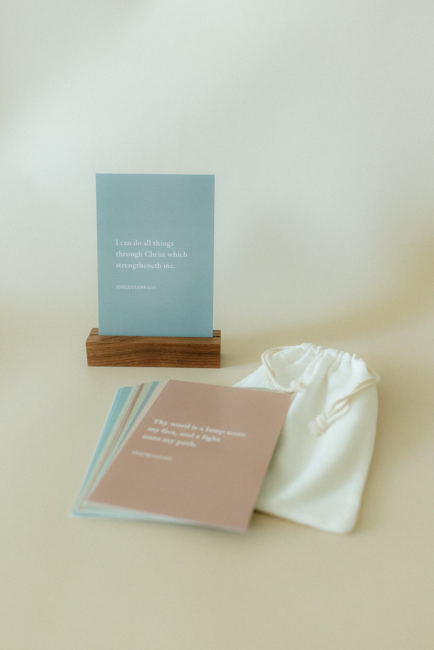 Weekly Scripture Card Pack, Earth Tones, 52 Scriptures for 52 Weeks
