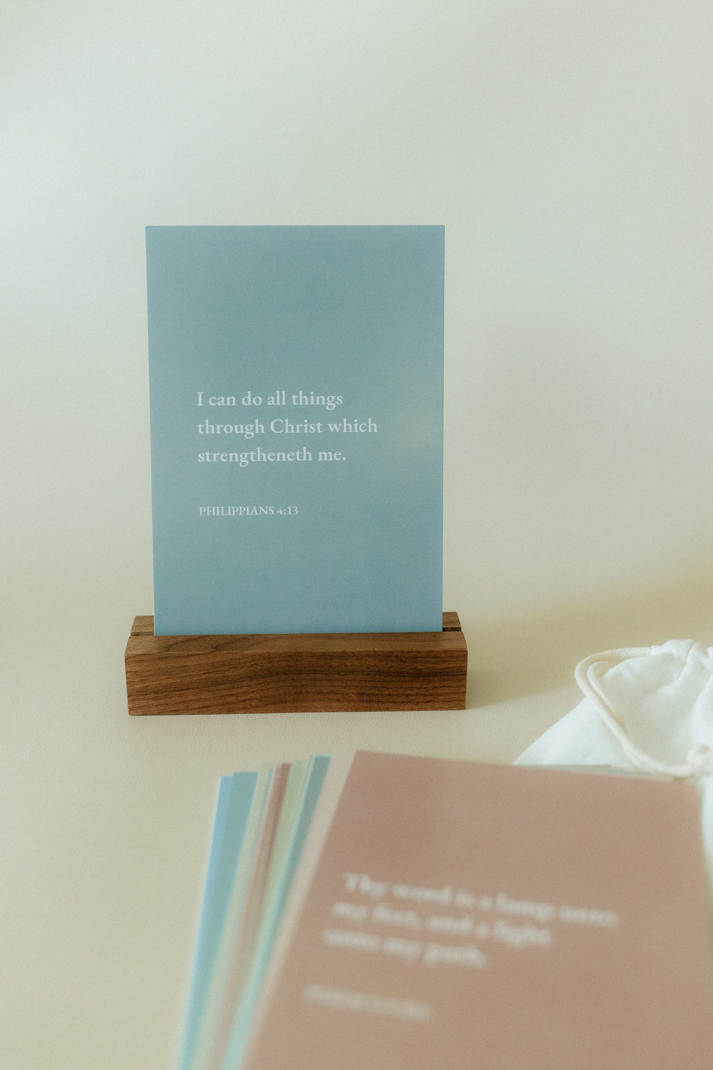 Weekly Scripture Card Pack, Earth Tones, 52 Scriptures for 52 Weeks