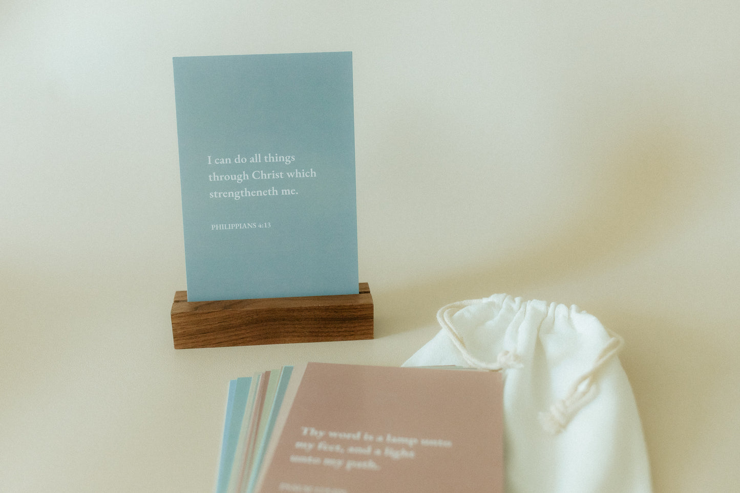Weekly Scripture Card Pack, Earth Tones, 52 Scriptures for 52 Weeks