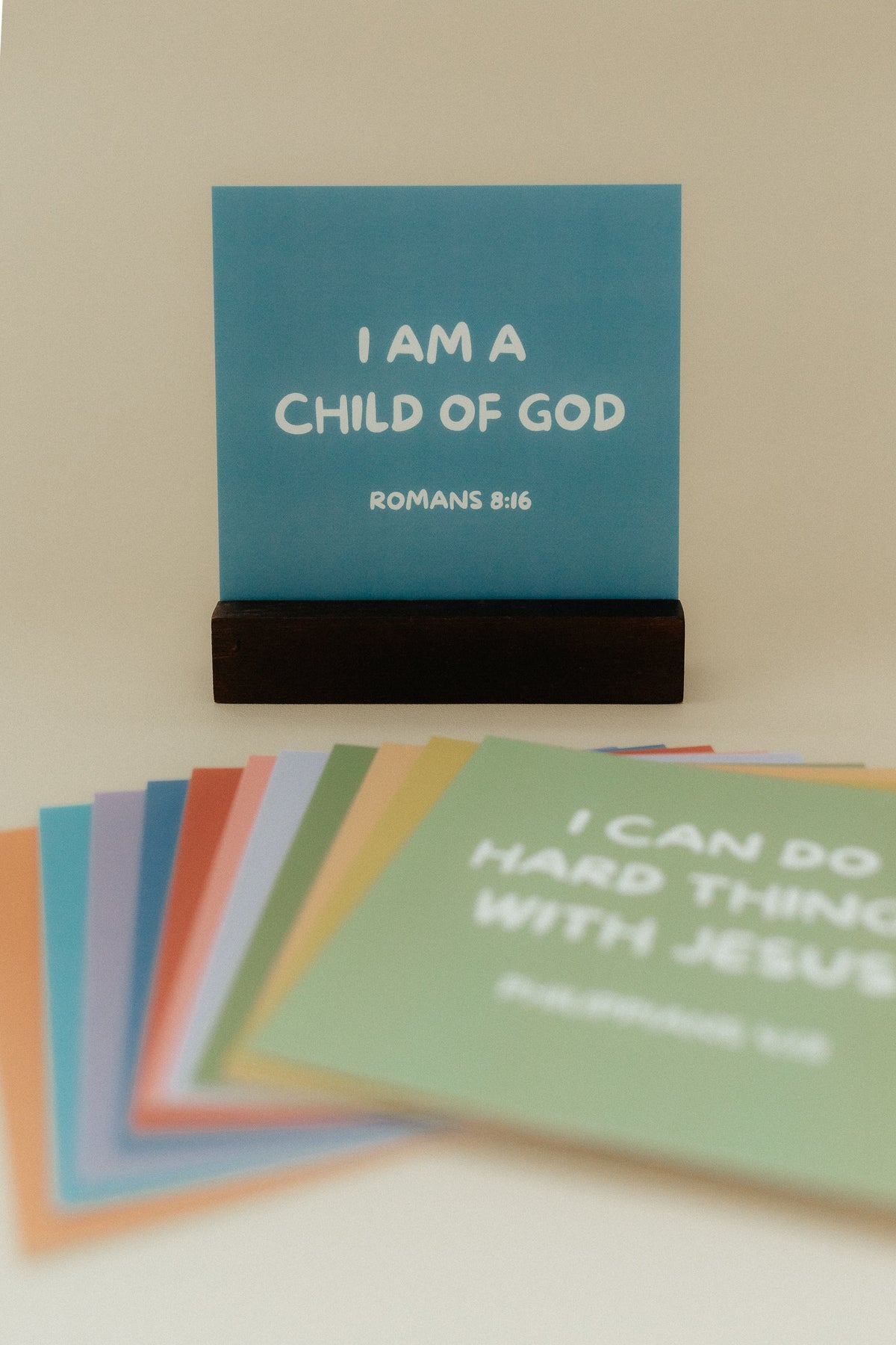 Affirmations For Kids, Signature Scripture Cards, Christian Gifts