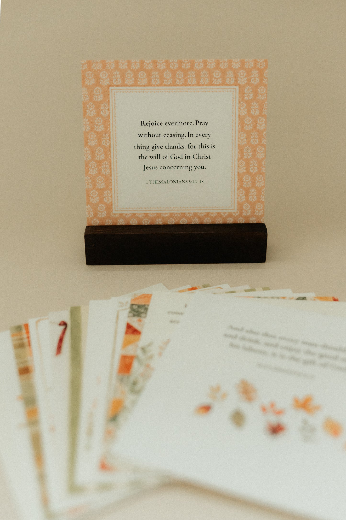 Gather & Give Thanks, Signature Scripture Cards, Christian Gifts