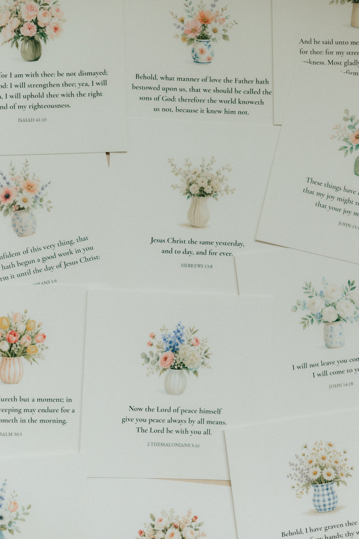 In Bloom, Signature Scripture Cards, Christian Gifts