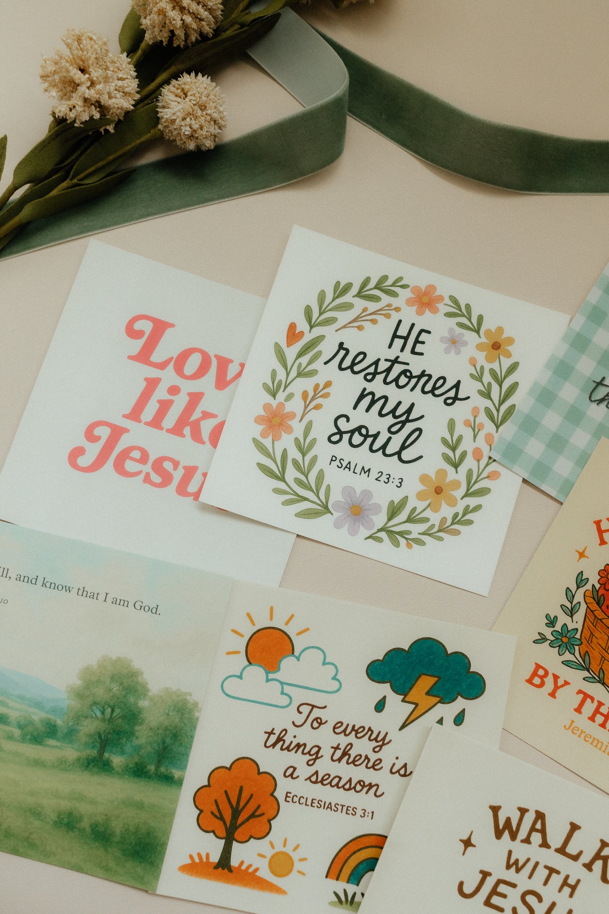 Joyful Faith, Scripture Cards, Christian Gifts