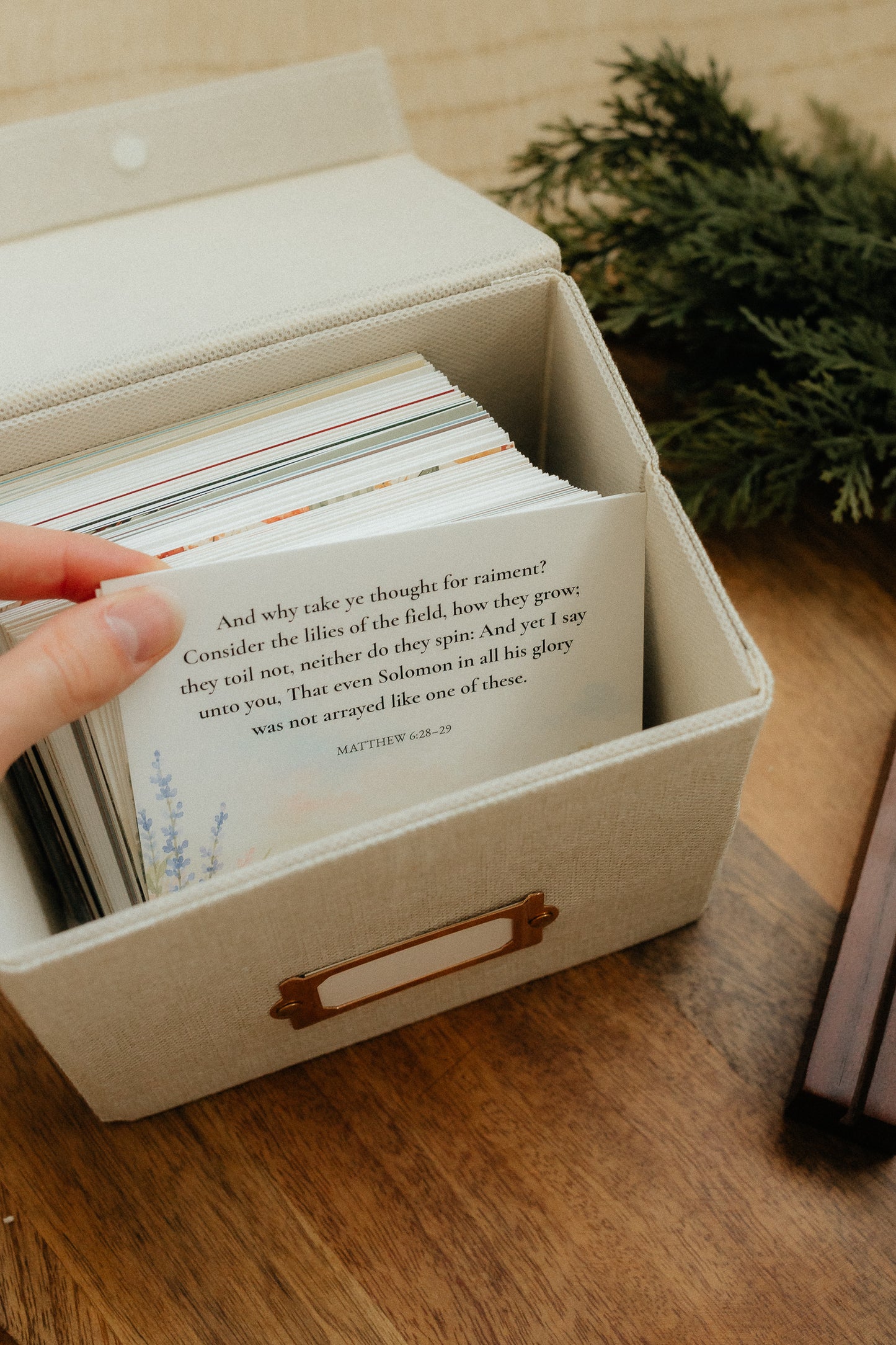 Gather & Give Thanks, Signature Scripture Cards, Christian Gifts