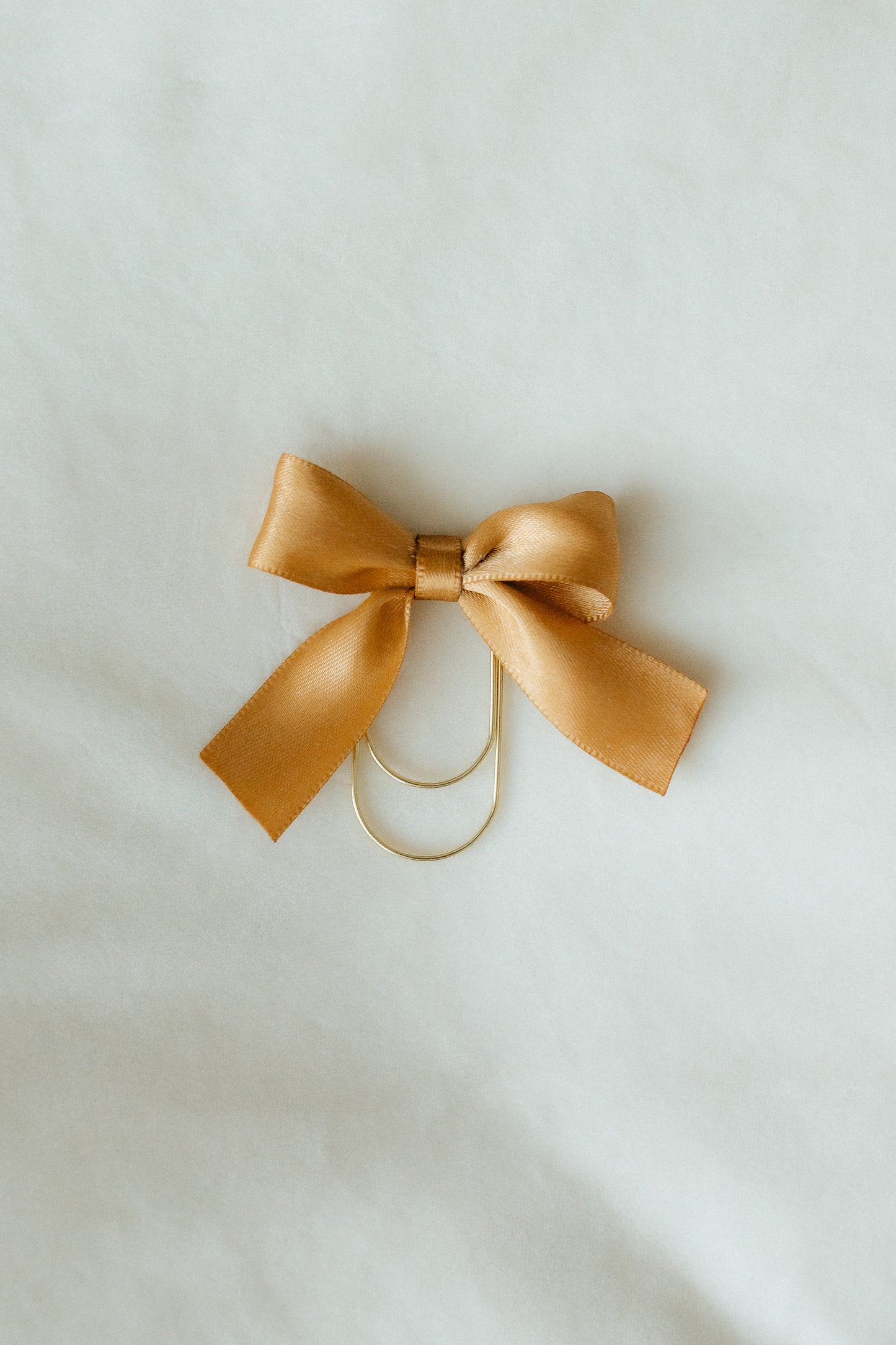 Satin Bible Bow - Gold