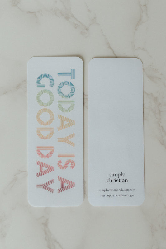 "Good Day" - Faith-Inspired Laminated Bookmarks