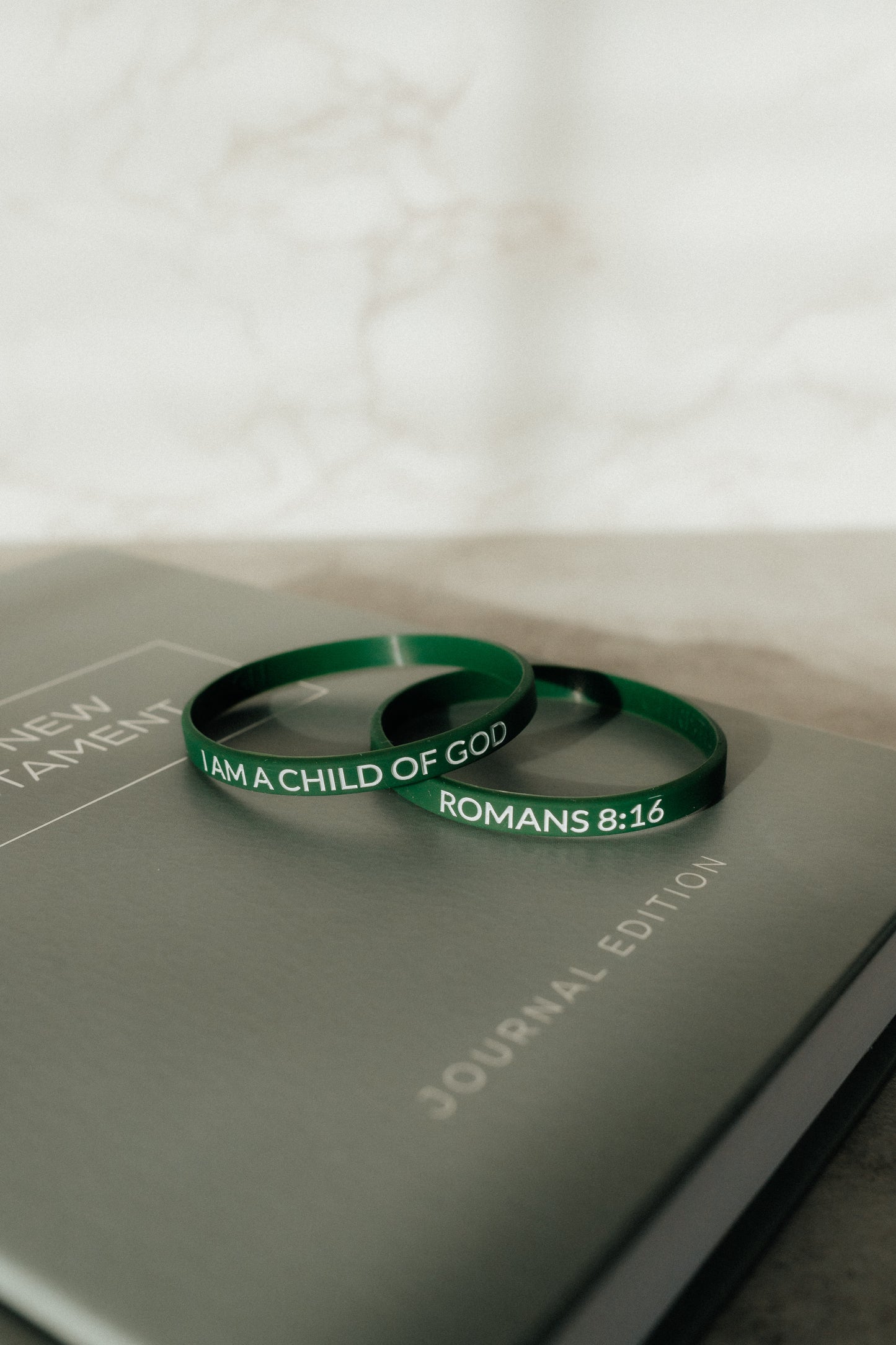 "I am a Child of God" - Faith Inspired Wristbands Available in 5 Colors