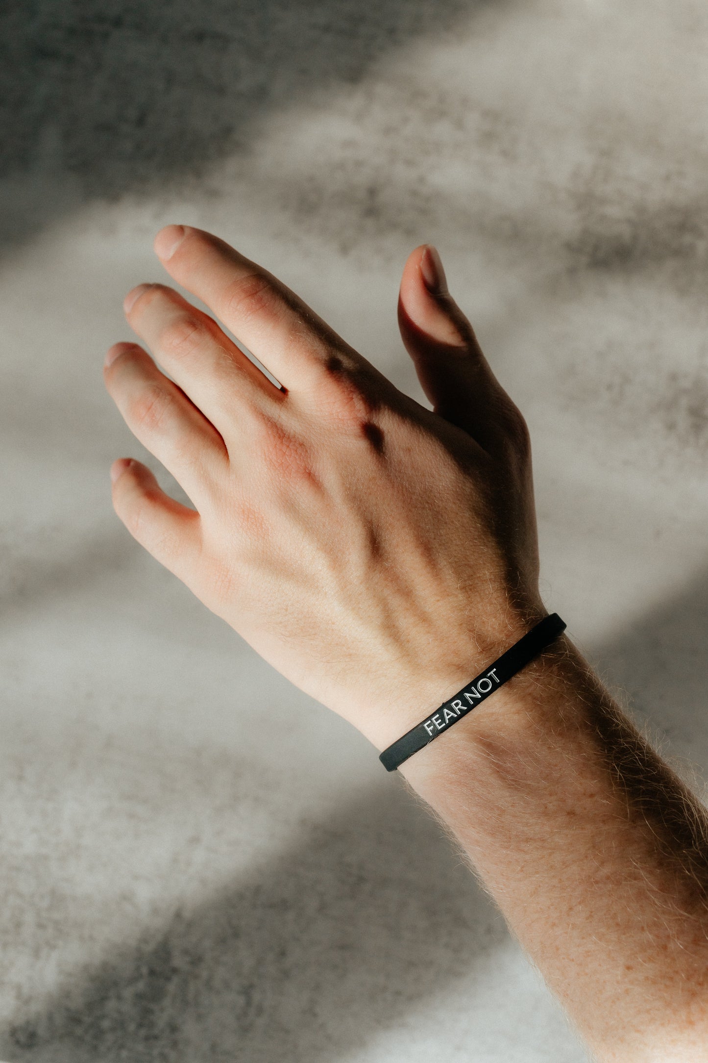 "Fear Not" - Faith Inspired Wristbands Available in 5 Colors