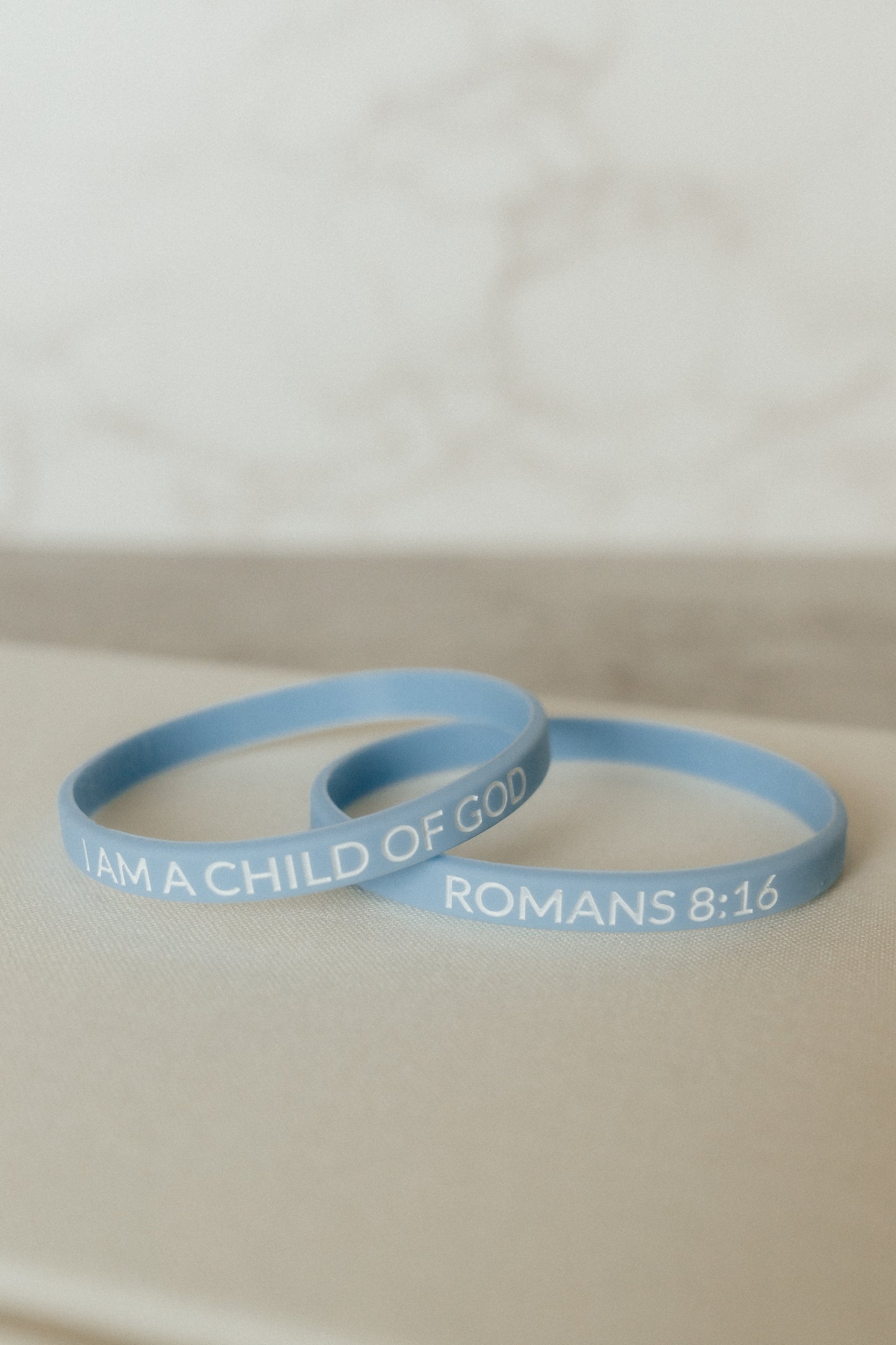 "I am a Child of God" - Faith Inspired Wristbands Available in 5 Colors