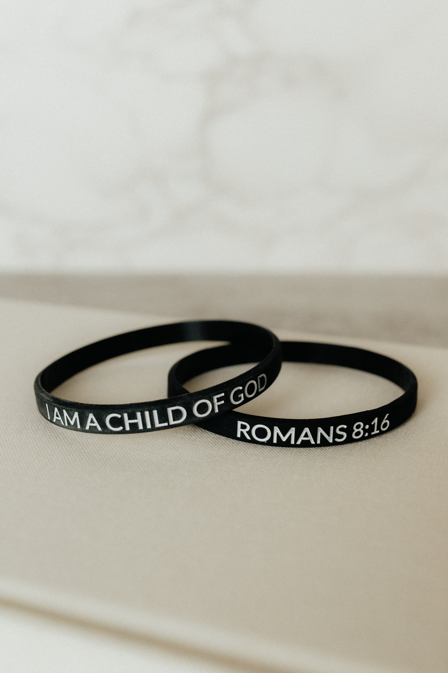 "I am a Child of God" - Faith Inspired Wristbands Available in 5 Colors