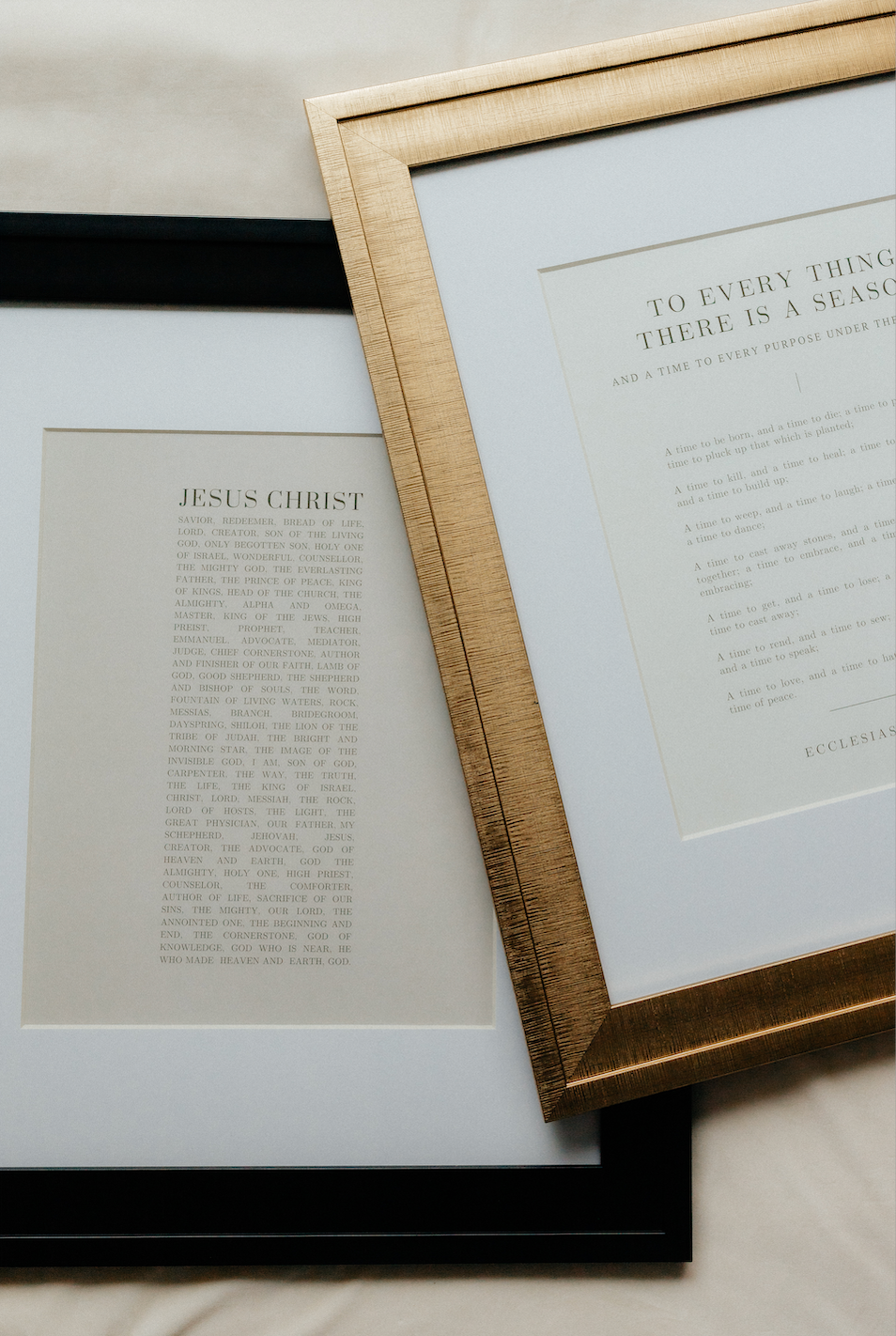 Many Names of Jesus Christ - Fine Art Print